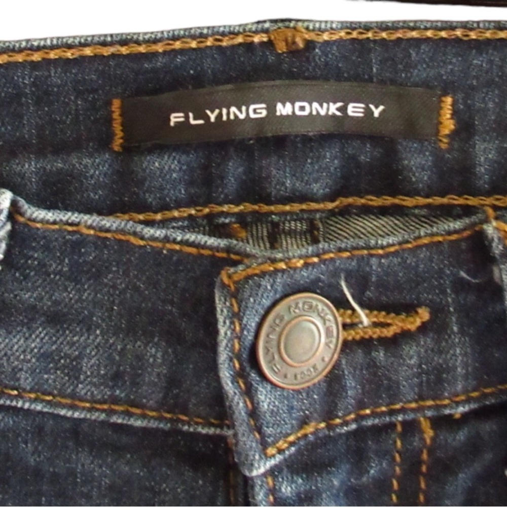 Flying Monkey Jeans High Rise Flare Pants - Picture 3 of 5